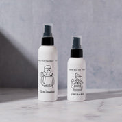 うるうミストトリートメントとうるうミストオイルの画像。髪の化粧水と美容液として合わせて使用することを推奨。