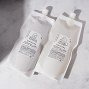 うるうシャンプー＆うるうトリートメント（詰め替えセット）の画像。詰替用は非常にお得。